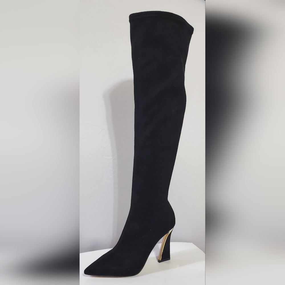 Jlo over the knee suede boots